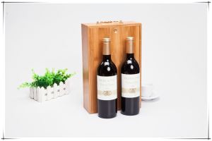 대나무 공예품 대나무 상자의 레드 와인 병 저장용