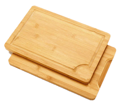 -1 깊은 주스 그루브를 가진 엑스트라 큰 대나무 도마에서 프리미엄 2-